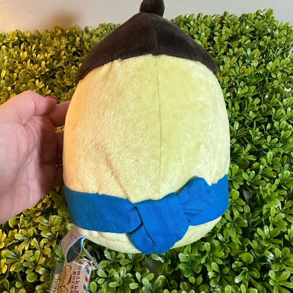 NWT San-X Sumikko Gurashi Penguin Plush Toy - Green/Yellow, Blue and Brown 8” - Picture 6 of 12